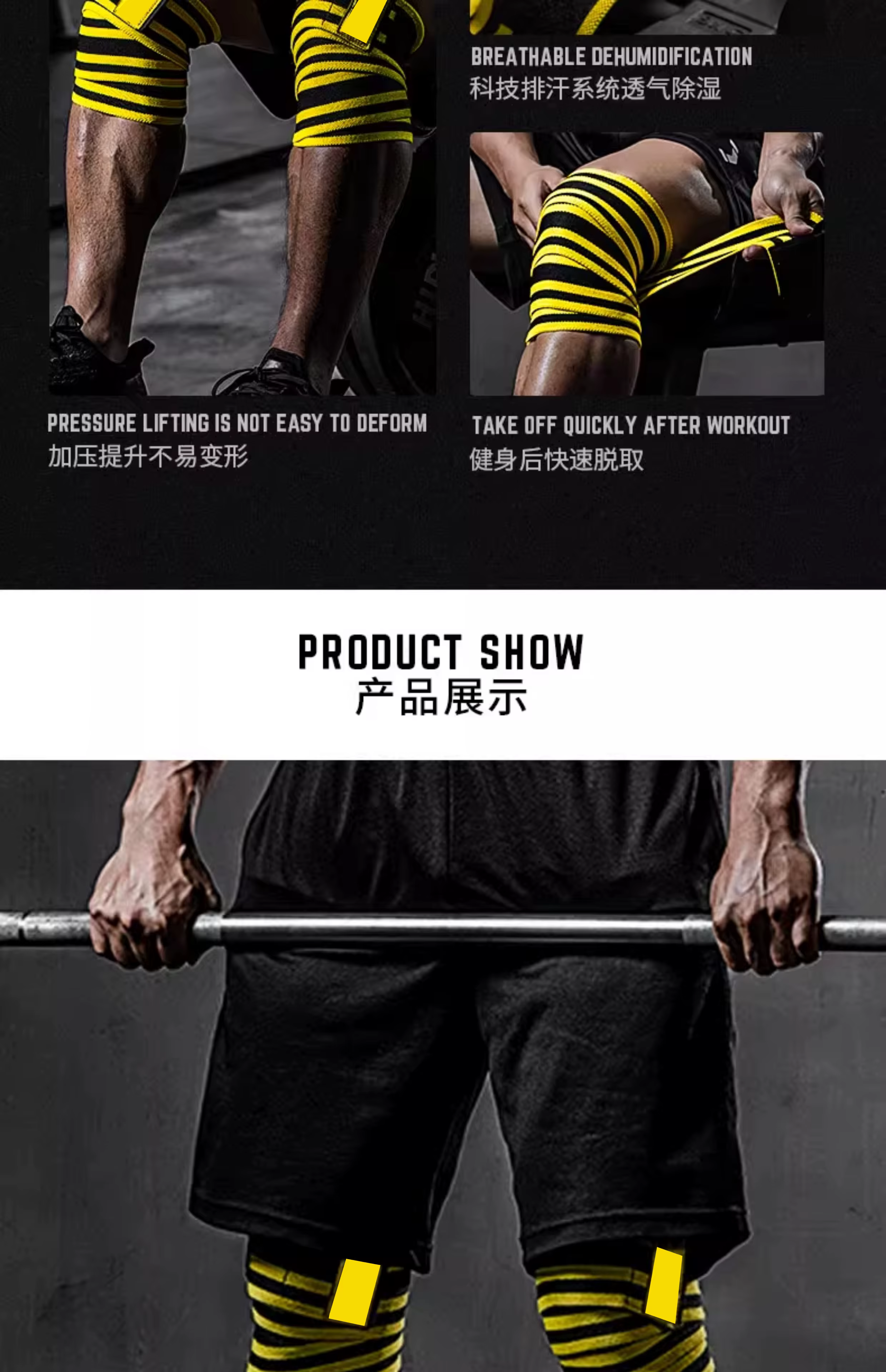 Heavy-Duty Wrist Wraps detail 5