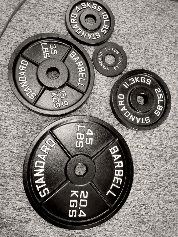 Iron Barbell Plates
