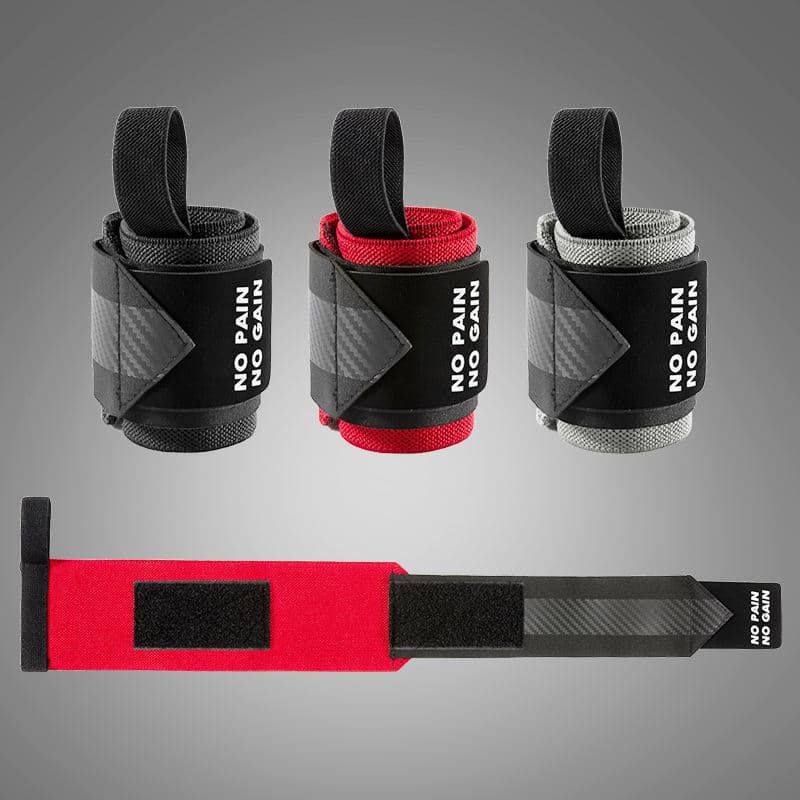 Gym Wrist Wraps Straps Double Layer thumbnail 2