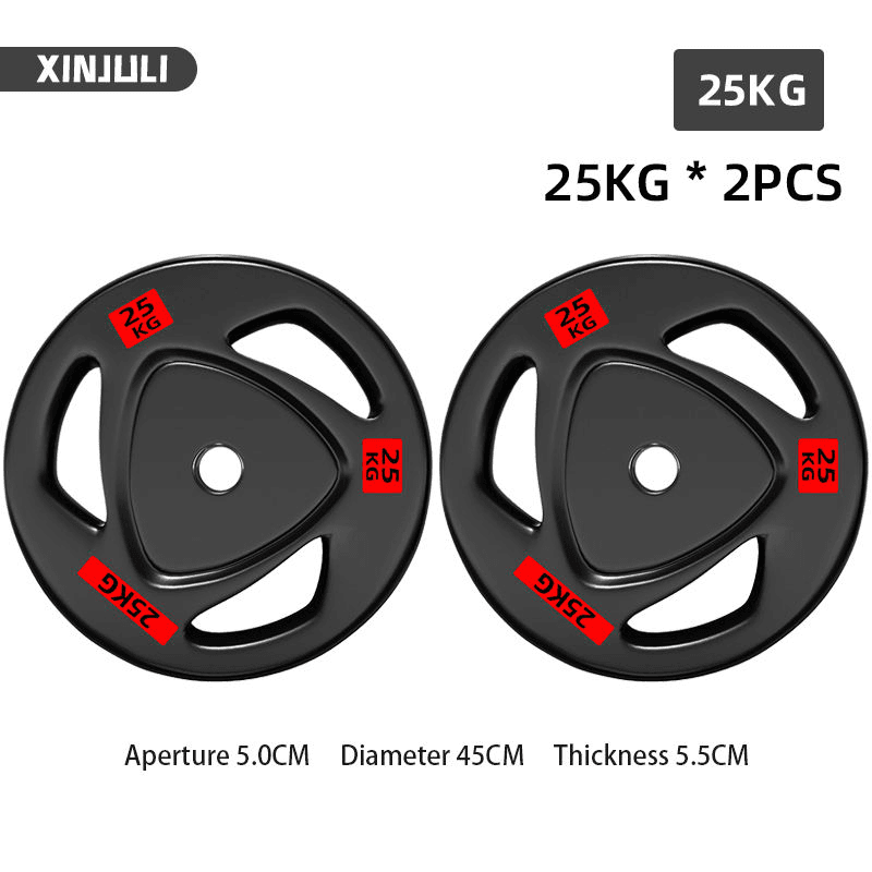 Rubber Weight Plates  thumbnail 4