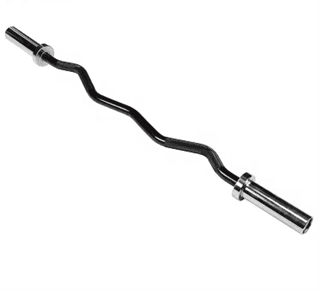 Olympic Chrome EZ Curl Barbell Bar